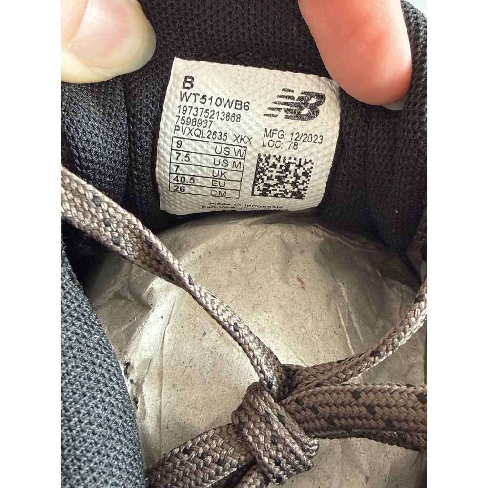 New Balance Women's 9 Fresh Foam T510v6 H2O Resist Waterproof Trail Running Shoe - Picture 8 of 11